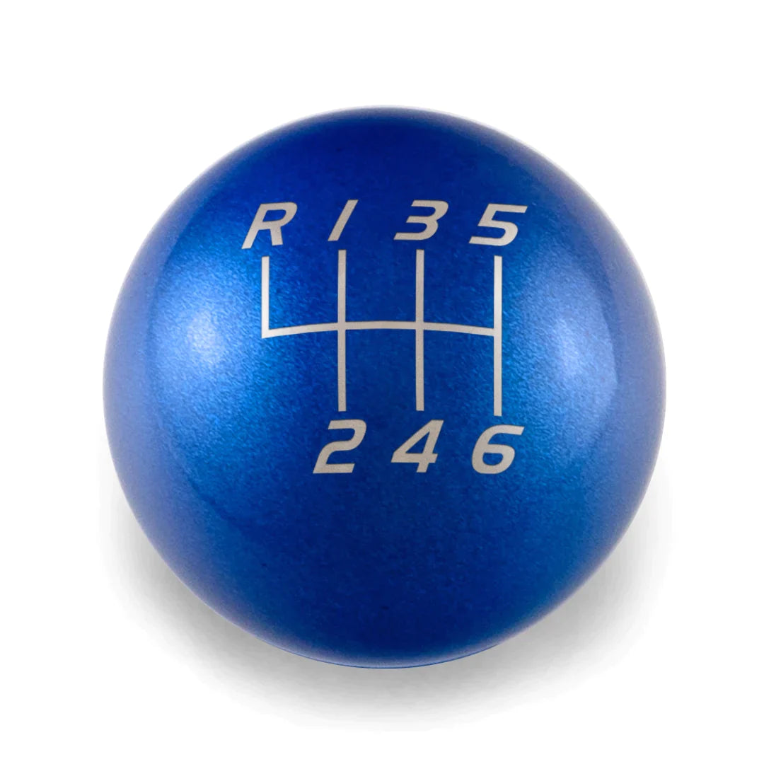 Billetworkz Weighted Shift Knob - 6 Speed Velocity Engraving - 2015+  Ford Mustang GT, EcoBoost, V6