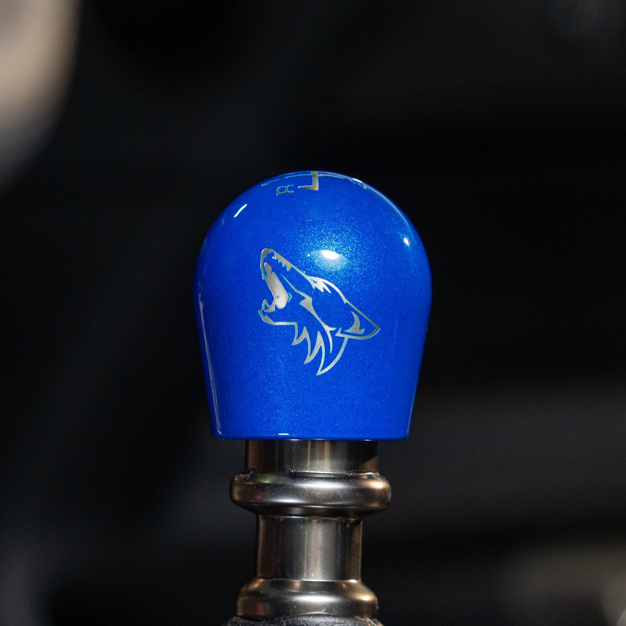 Billetworkz Weighted Shift Knob - 6 Speed Coyote Engraving - 2015+  Ford Mustang GT, EcoBoost, V6