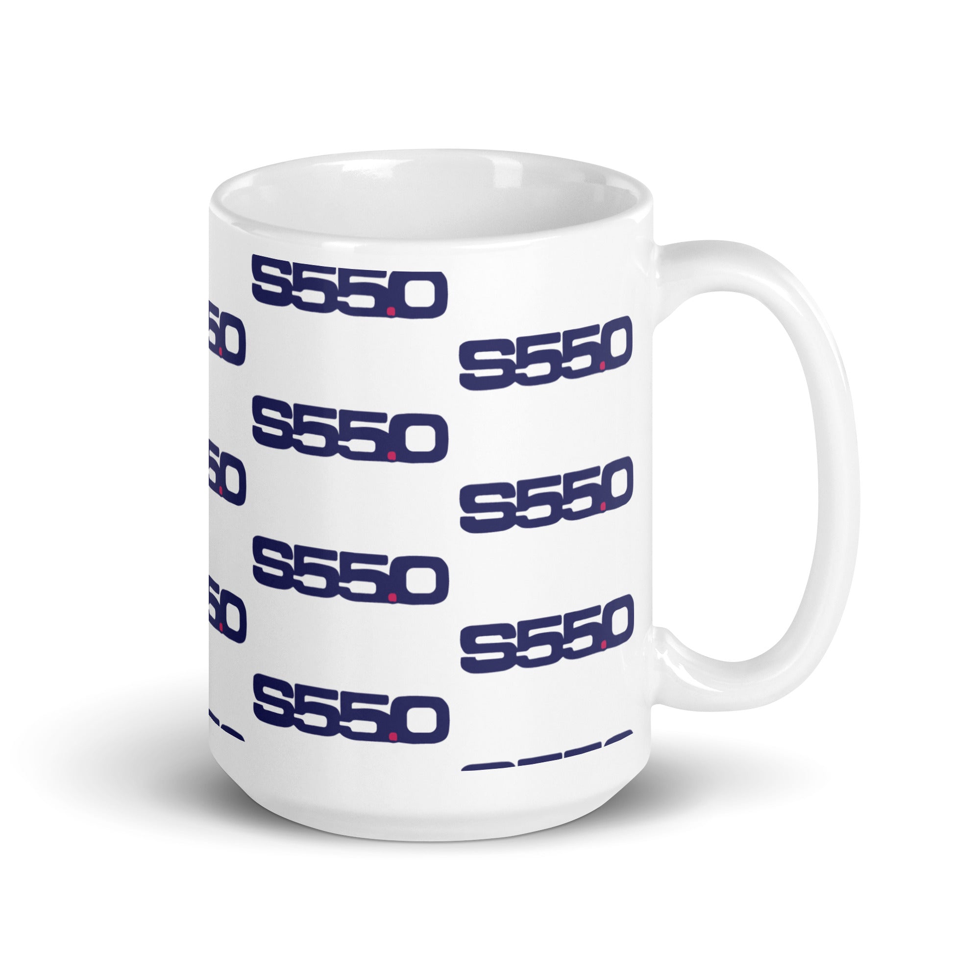 S55.0 White glossy mug